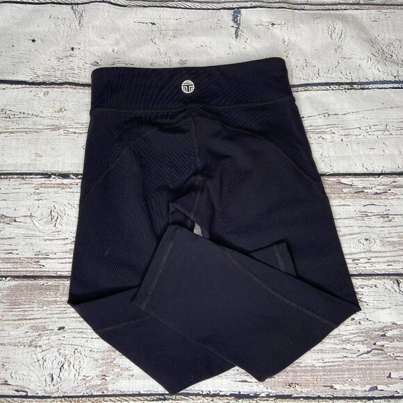 Tory Sport Black Cropped Leggings Size S - Picture 6 of 8